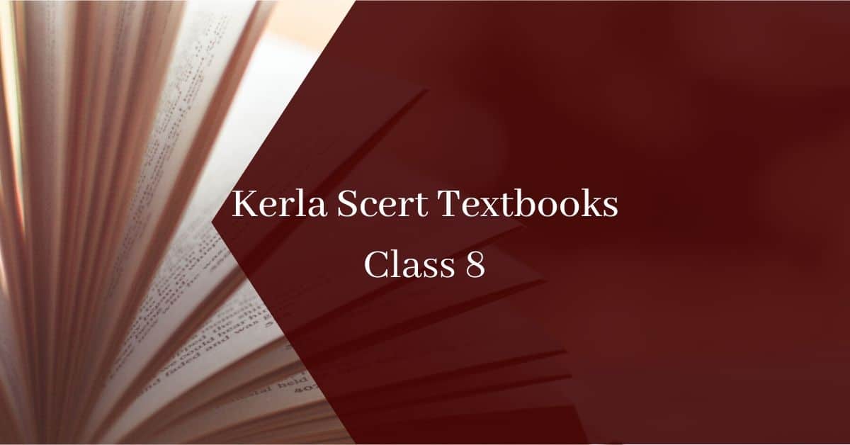 Kerla Scert Textbooks for Class 8