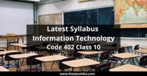 INFORMATION TECHNOLOGY CODE 402 SYLLABUS CLASS 10 2025 PDF DOWNLOAD intelligence overview