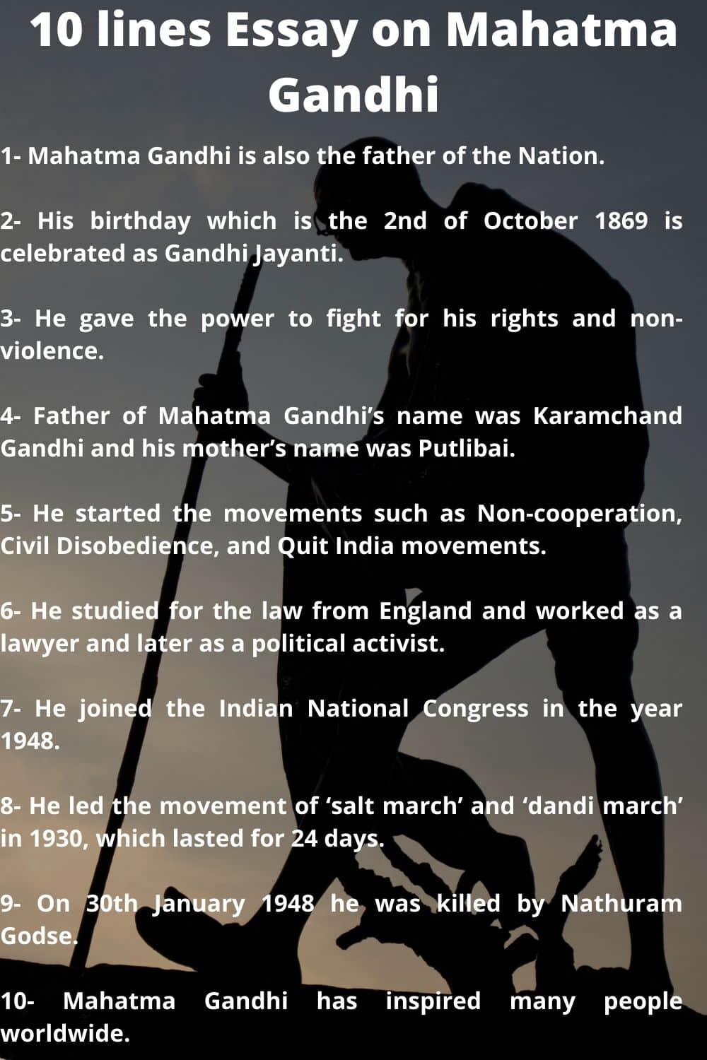 great leader of india essay