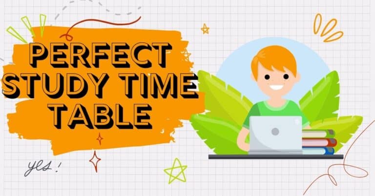 Perfect Study Time Table 768x402 