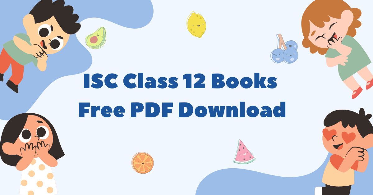 ISC Class 12 Books Free PDF