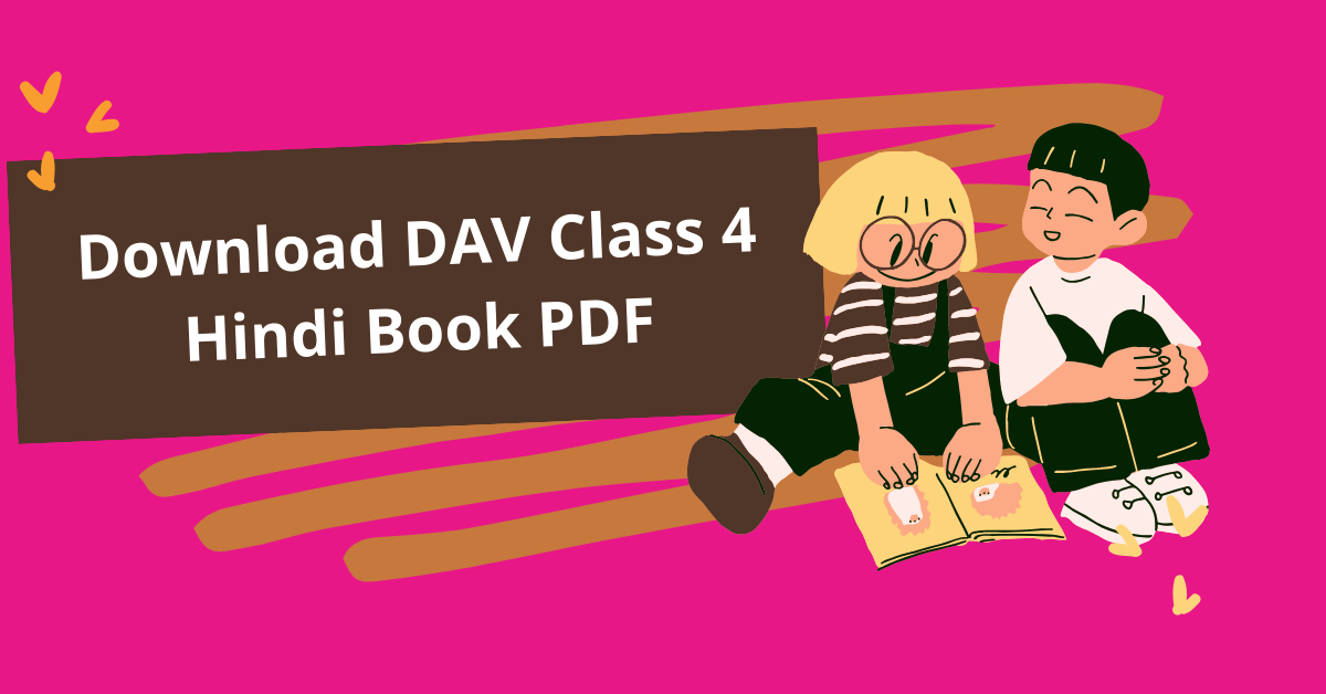 Download DAV Class 4 Hindi Book PDF