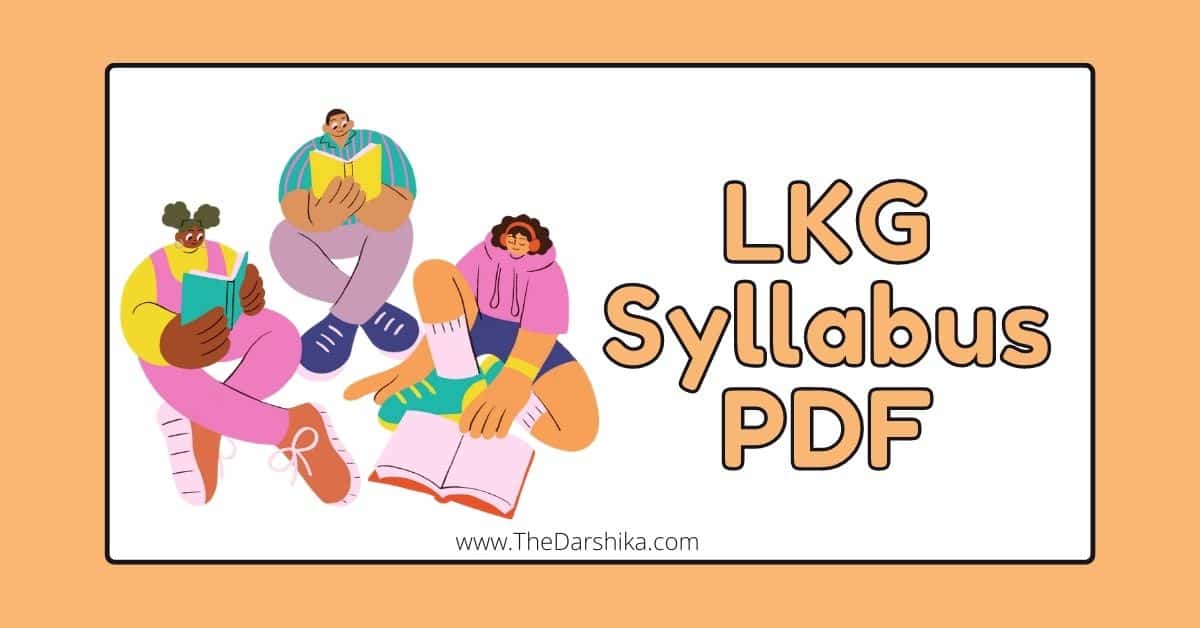 LKG Syllabus PDF