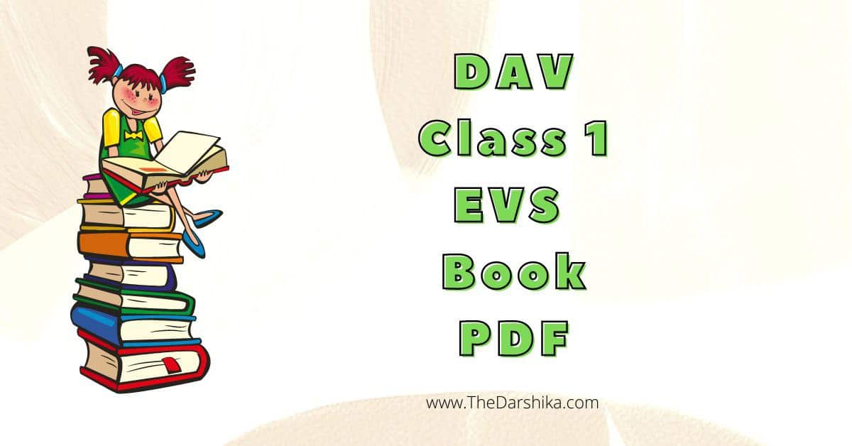 DAV Class 1 EVS Book PDF