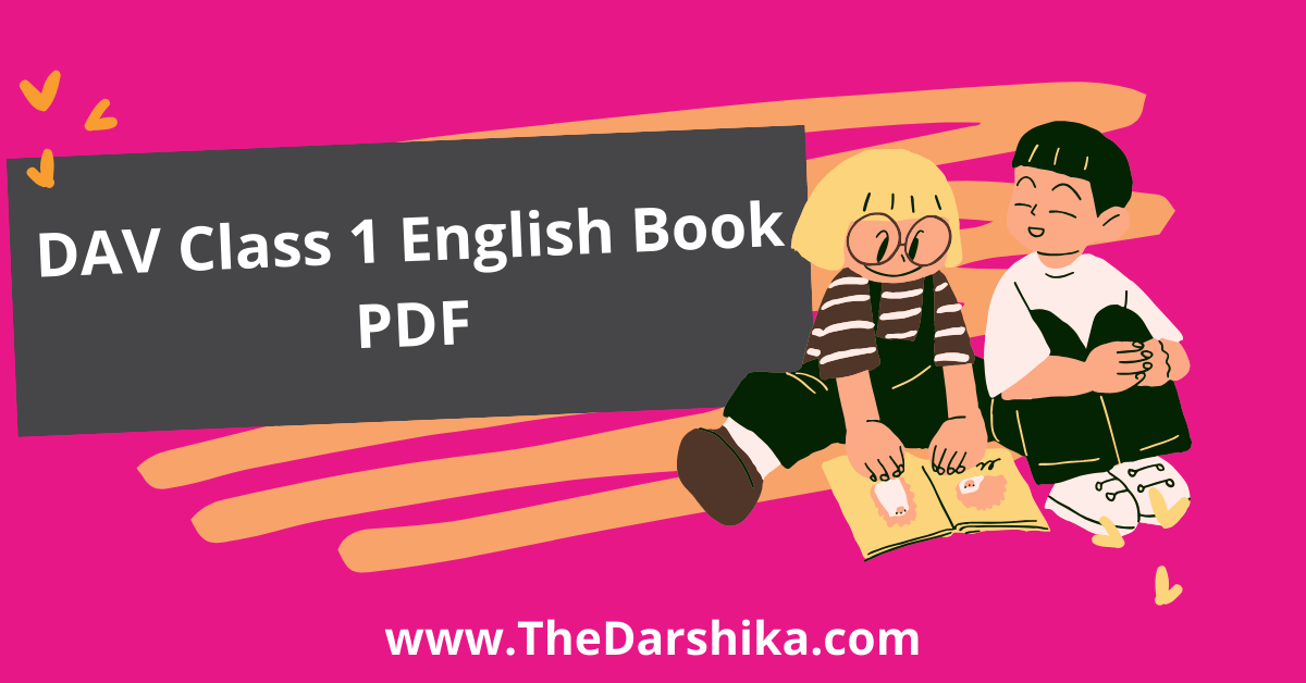 DAV Class 1 English Book PDF 1