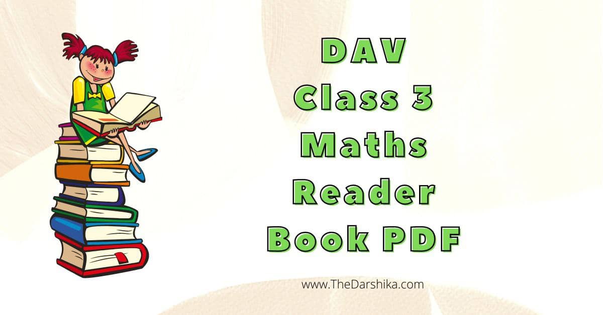 DAV Class 3 Maths Reader Book PDF