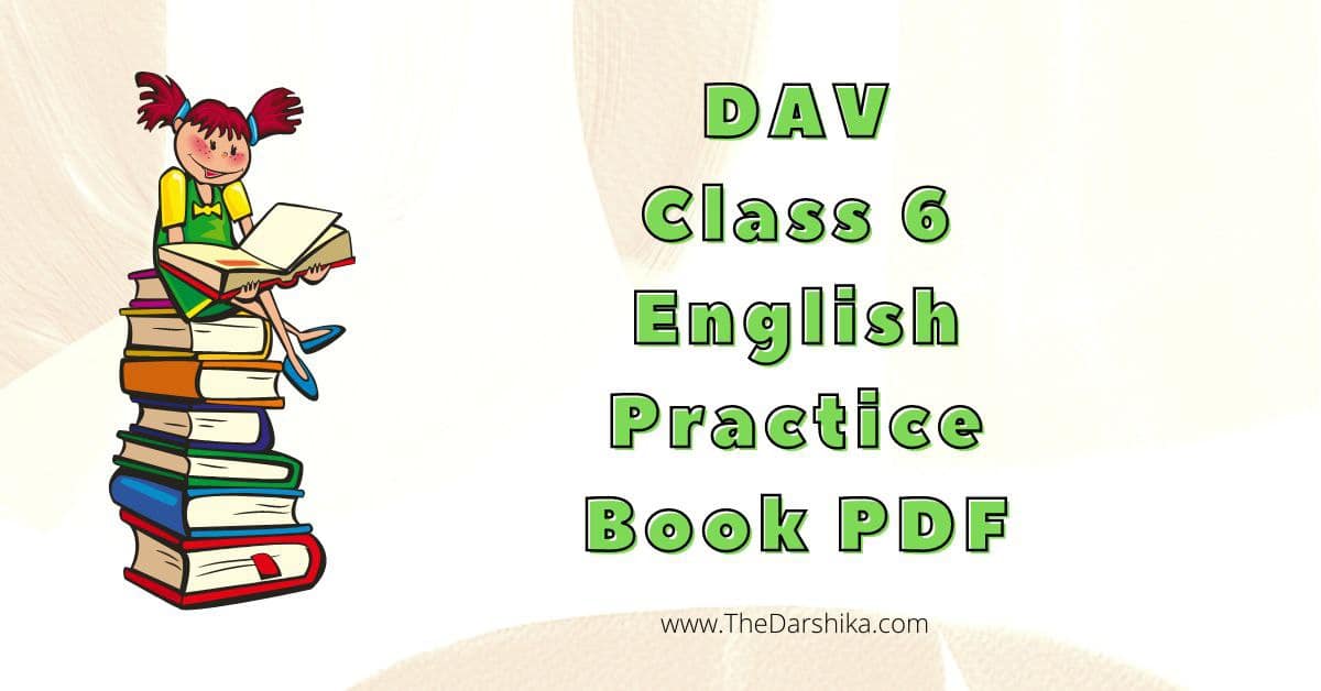 DAV Class 6 English Practice Book PDF