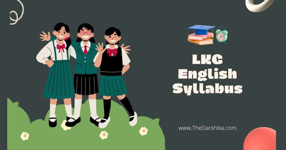 LKG English Syllabus