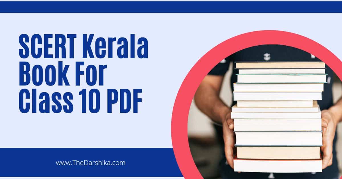 SCERT Kerala Book For Class 10 PDF