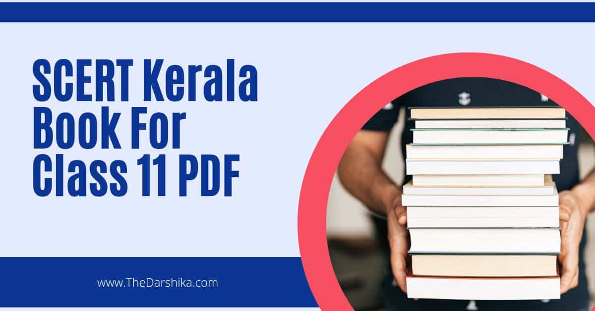 SCERT Kerala Book For Class 11 PDF
