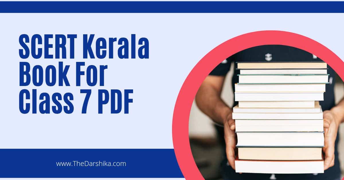SCERT Kerala Book For Class 7 PDF