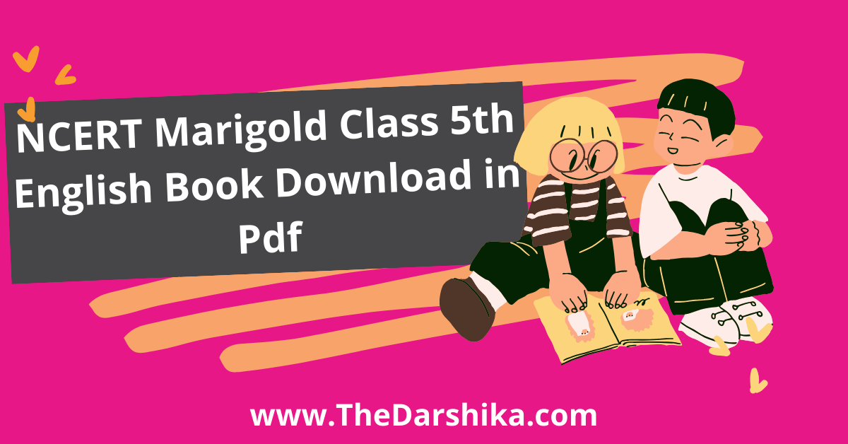 NCERT Marigold 5th English Book Download Pdf