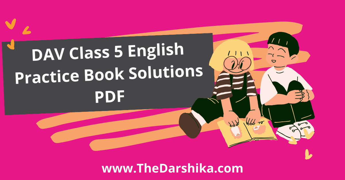 Download DAV Class 5 English Practice Book PDF