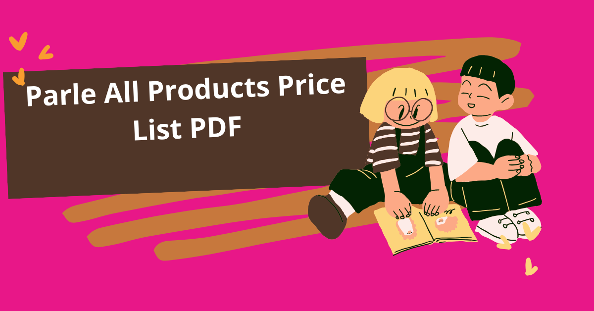 Parle All Products Price List PDF