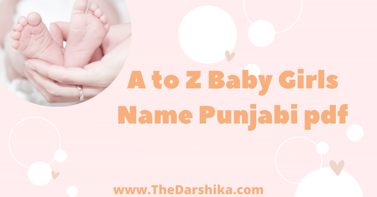 A to Z Baby Girls Name Punjabi pdf